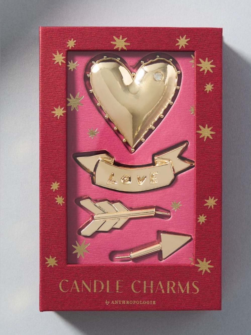 Anthropologie Heart Love Candle Charm - Picture 4 of 4